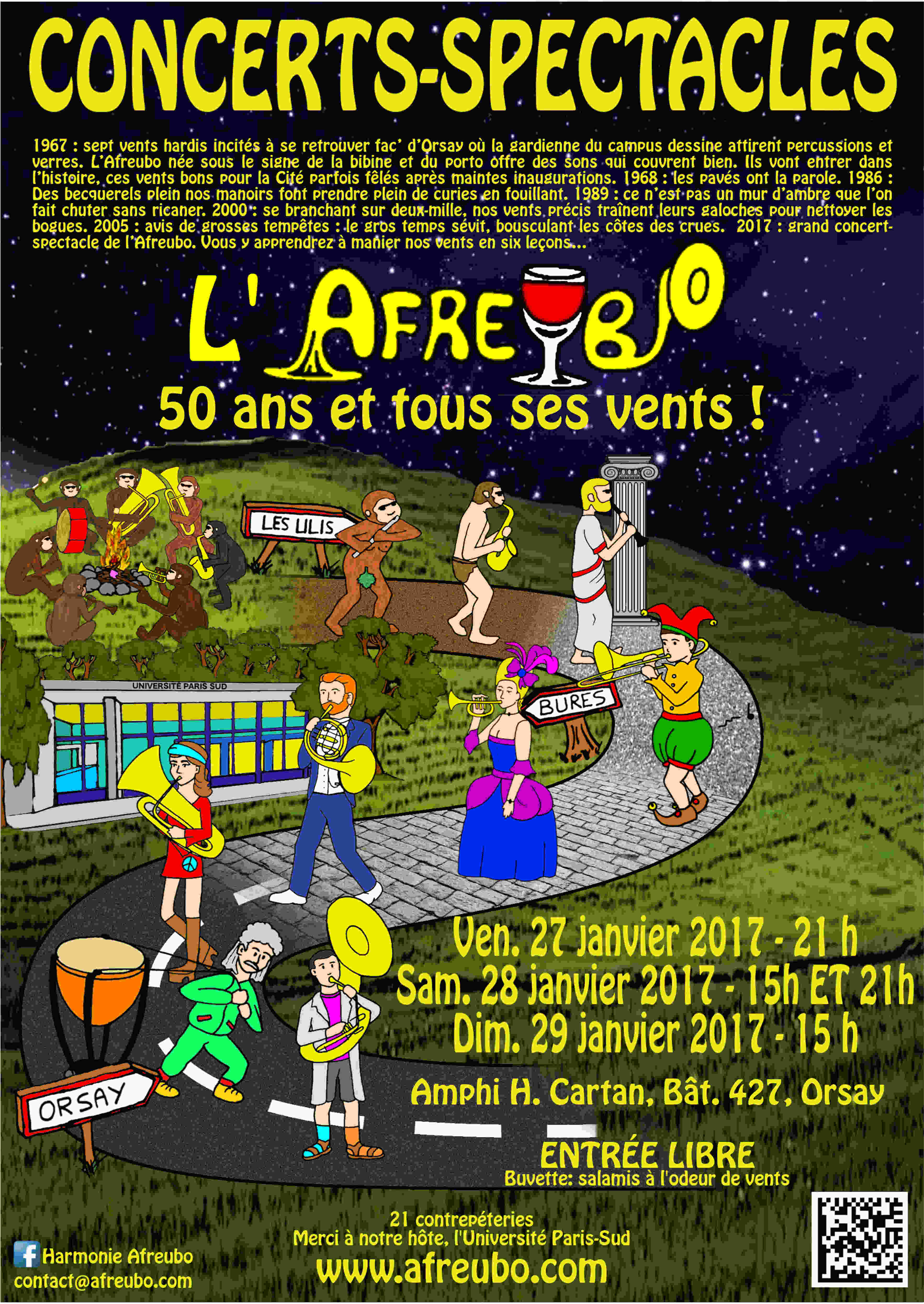 CONCERTS SPECTACLES DE L’AFREUBO