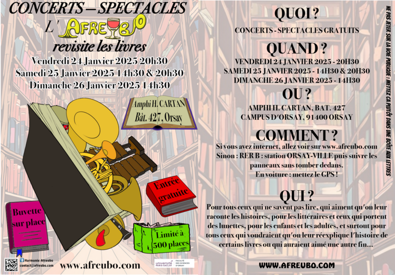Grands Concerts 2025: l'Afreubo revisite les livres !