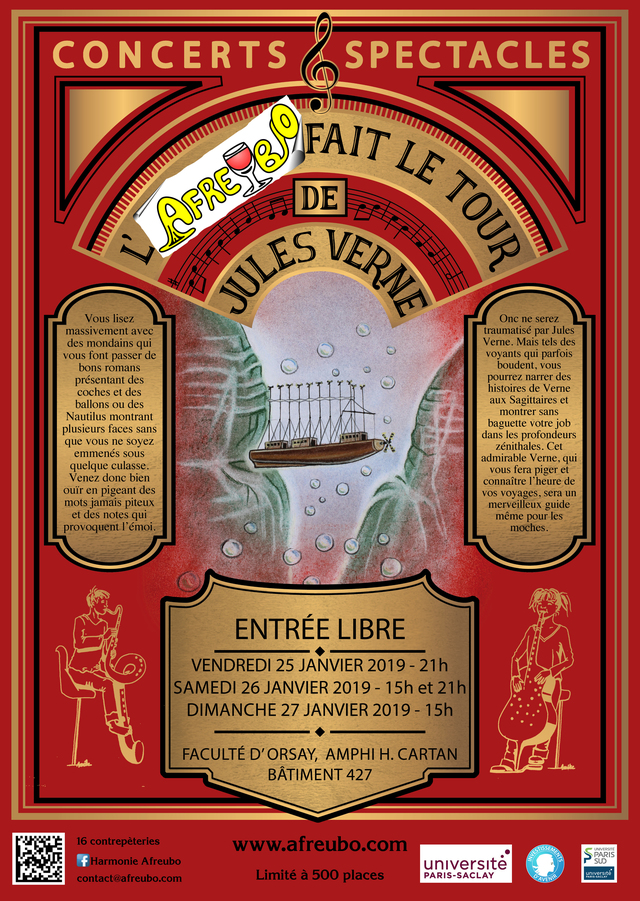 Concerts spectacles de l'AFREUBO