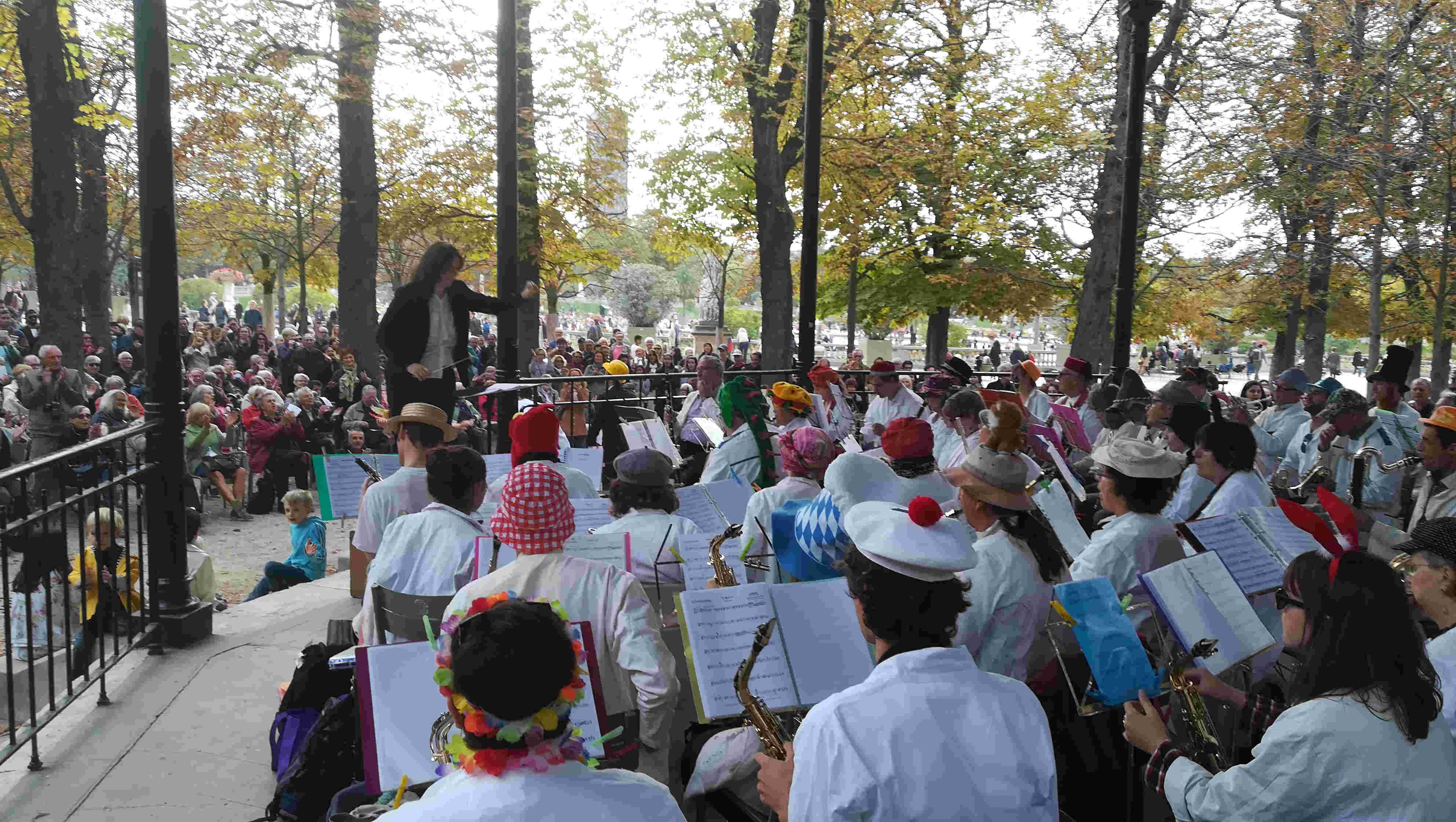 L'AFREUBO au jardin du Luxemboug